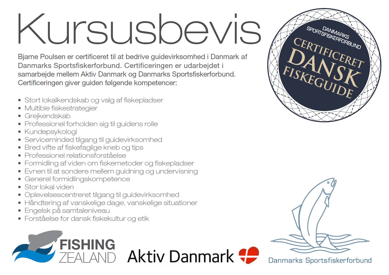 Din Fiskeguide - Kursusbevis-certificeret-fiskeguide